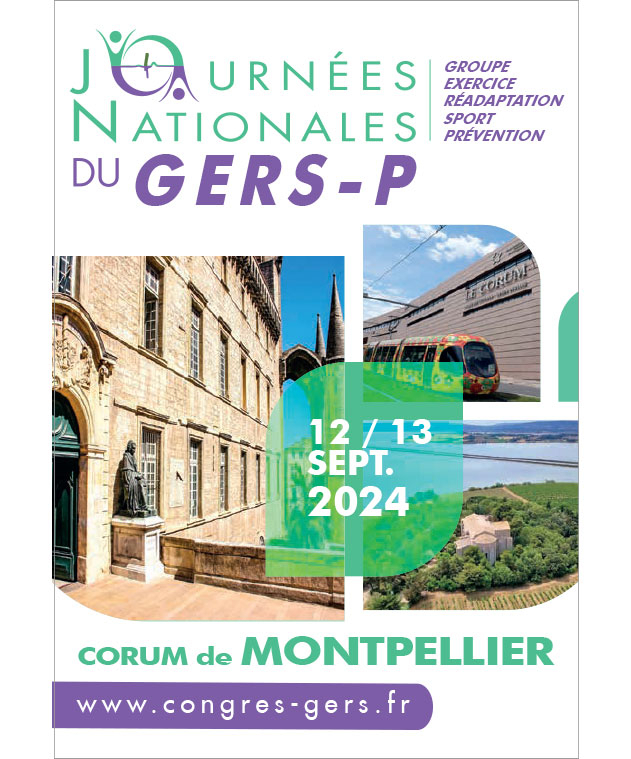 Journées Nationales du GERS-P 2024