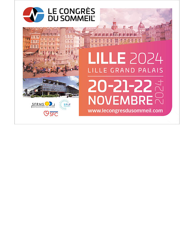 affiche congres du sommeil 2024