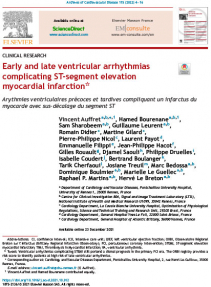 archives of cardiovascular diseases - janvier 2022